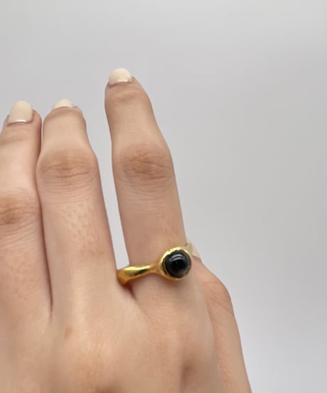 minamo ring-onyx-オニキスsilver925