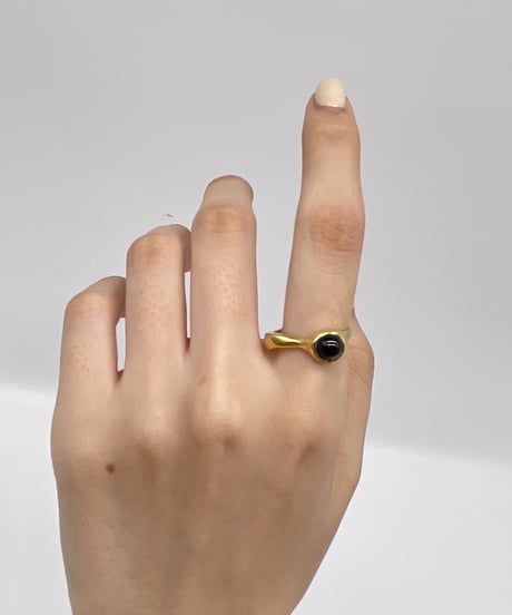 minamo ring-onyx-オニキスsilver925