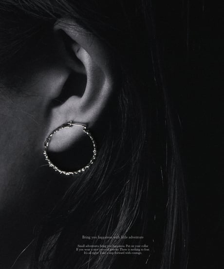 sea anemone Hoop earrings（ピアス）