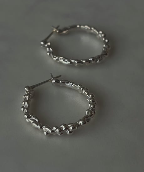 sea anemone Hoop earrings（ピアス）