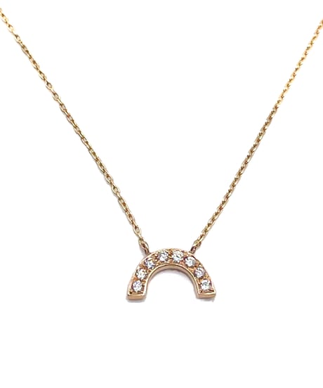 rainbow necklace ダイヤモンド