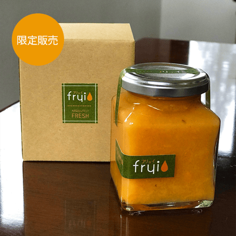 【限定販売】frui（フリュイ）「花御所柿」のジャム（180g）1個単品