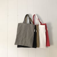 リネンのトートバッグ　小　13色