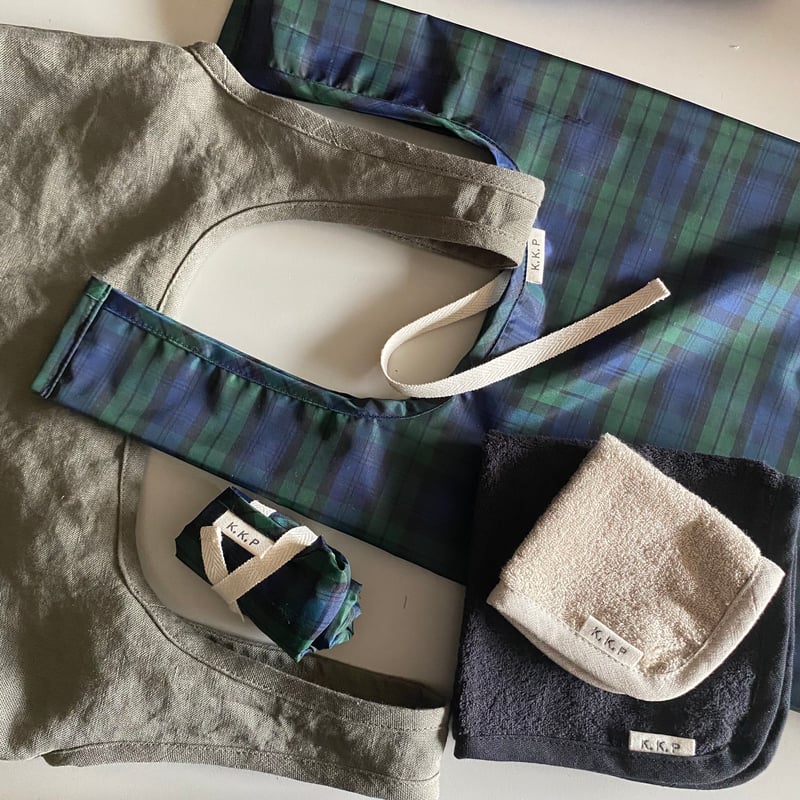 COS チェック柄 エコバッグ MC1391] MASTER&Co.(マスターアンドコー) ECO BAG(エコバッグ