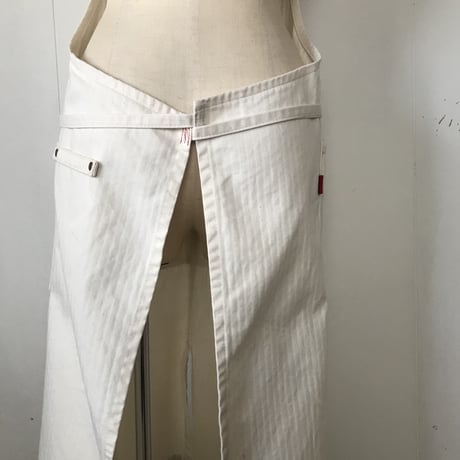 コットンヘンリボーンエプロン