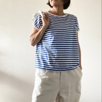 こだわりボーダー　4色　シンプル半袖