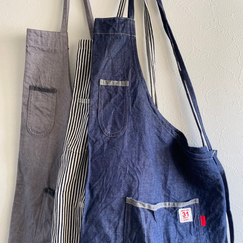 定番になるデニムエプロン | K.K.P