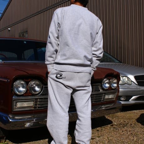 受注販売 エンプティーズ オリジナル スウェット パンツ 12oz ヘビーウエイト アッシュ［SWEATPANTS-01］