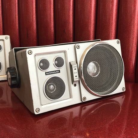 当時物 KEYSOUND MS-407 置き型 スピーカー ペア