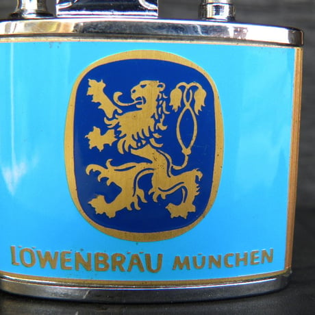 国産ヴィンテージオイルライター LOWENBRAU MUNCHEN
