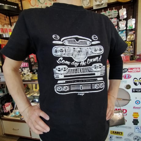 エンプティーズ クラウン フェイス Tシャツ ブラック EMPTYS［CFT］