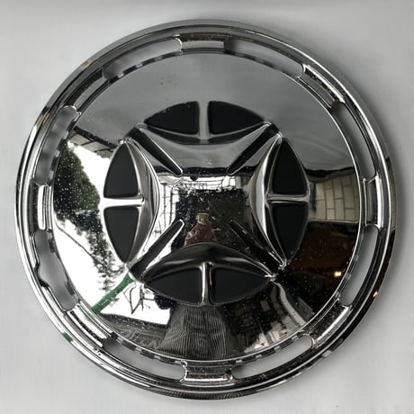デットストック '73 カローラ クーペ 1400 ハイデラックス 13インチ ホイールキャップ 2枚