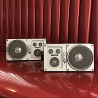当時物 KEYSOUND MS-407 置き型 スピーカー ペア