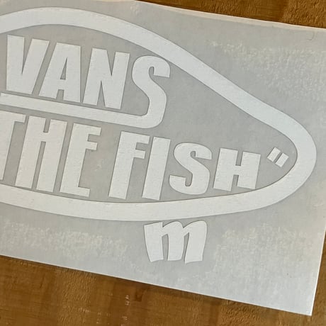 K-VANS ステッカー ホワイト［ES-11］