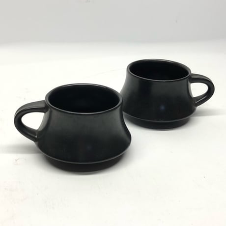 SHUNGYO OVEN PROOF STONE WARE JAPAN MUG Set of 2