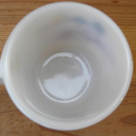 ミルクガラス LIBBEY GLASS MUG MICKY MOUSE