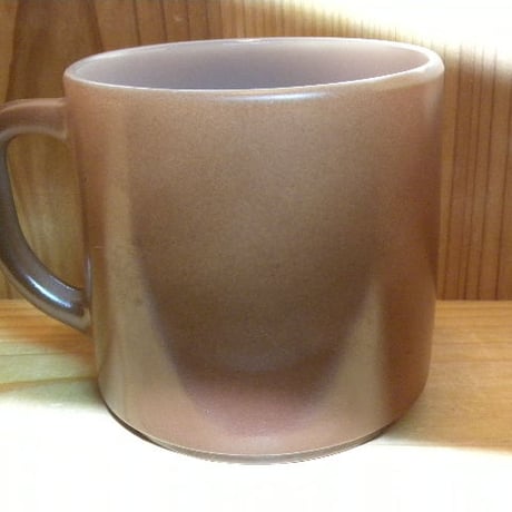 ミルクガラス FEDERAL Stacking Mug Brown