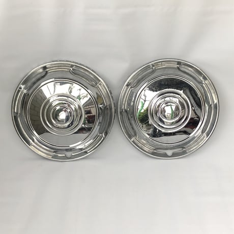 デットストック ダットサン ブルーバード 510 13インチ ホイールキャップ 2枚セット