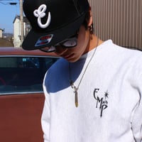 受注販売 エンプティーズ オリジナル スウェット シャツ 12oz ヘビーウエイト クルーネック アッシュ［SWEATSHIRT-01］