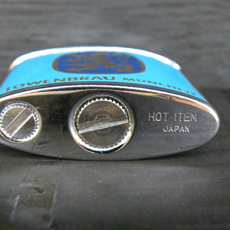 国産ヴィンテージオイルライター LOWENBRAU MUNCHEN | EMPTYS