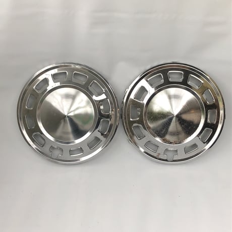 デットストック ‘71 ‘72 トヨタ カリーナ DX 1400 ホイールキャップ 13インチ 2枚セット