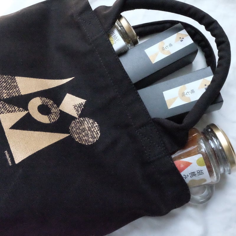gift bag［tote］black | 唯一味オンラインストア