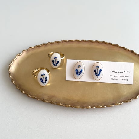 re: blue flowers ring