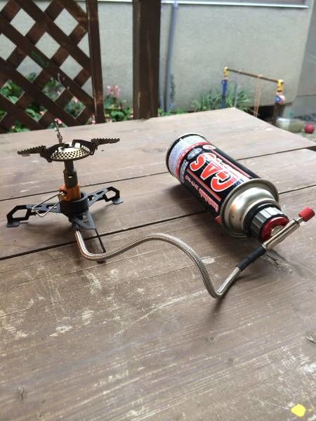 カセットガスアダプター（CB缶→OD缶）家庭用のカセットボンベ（CB缶