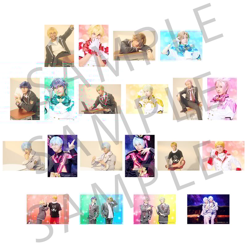 美男高校地球防衛部LOVE！LOVE！』on STAGE ランダムブロマイド | offic