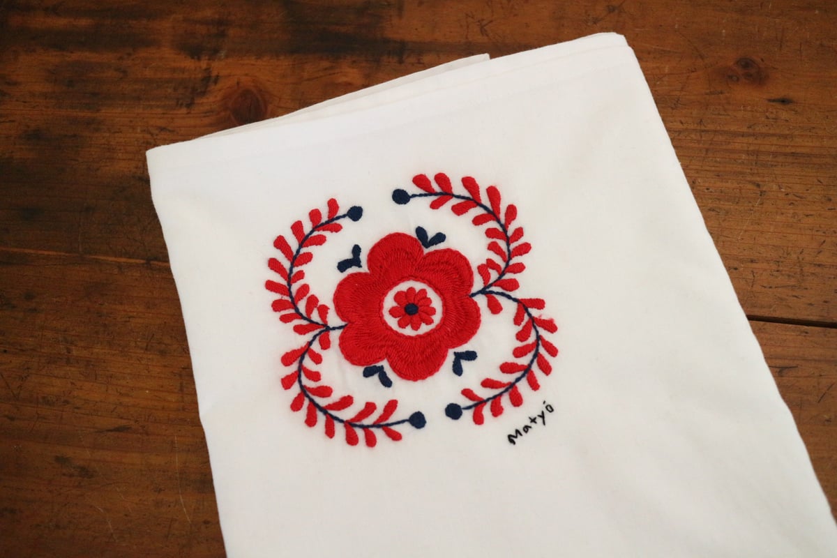 初期カロチャ刺繍、マチョー刺繍 2色刺しセット 初期カロチャ刺繍、マチョー刺繍 2色刺しセット