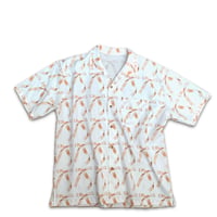 RIBBON ALOHA SHIRTS / WHITE