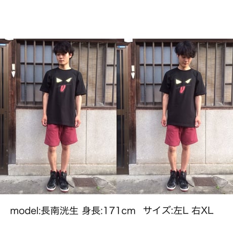 悪い芝居 ロゴTシャツ