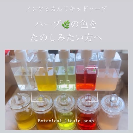 New2026/7月［プランB材料キットあり・道具なし］　KOH Botanical Liquid soap