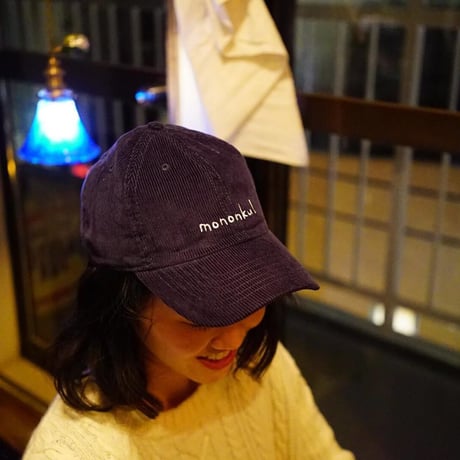 mononkulコーデュロイキャップ