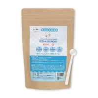 エコランドリー one-g ワンジー 洗濯洗剤 無添加 界面活性剤ゼロ 1回 1g （135g入り）コスパ最強洗剤 自然にかえる成分