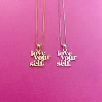 love yourself.ネックレス