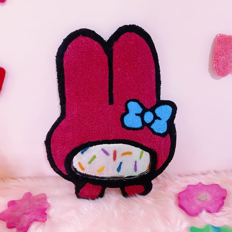 SANRIO公式♡マイメロディ♡タフティングミラー | love yourself. by ぱ