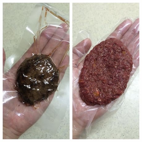 新鮮馬肉のウマウマバーグ（オカズ）