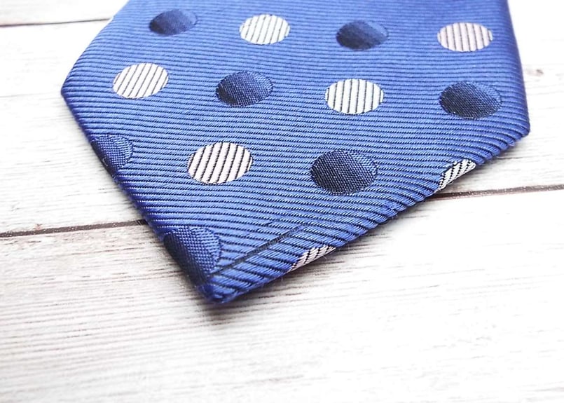 シミ/スレあり】【可愛いドット柄】オックスフォード広島屋扱い 総柄