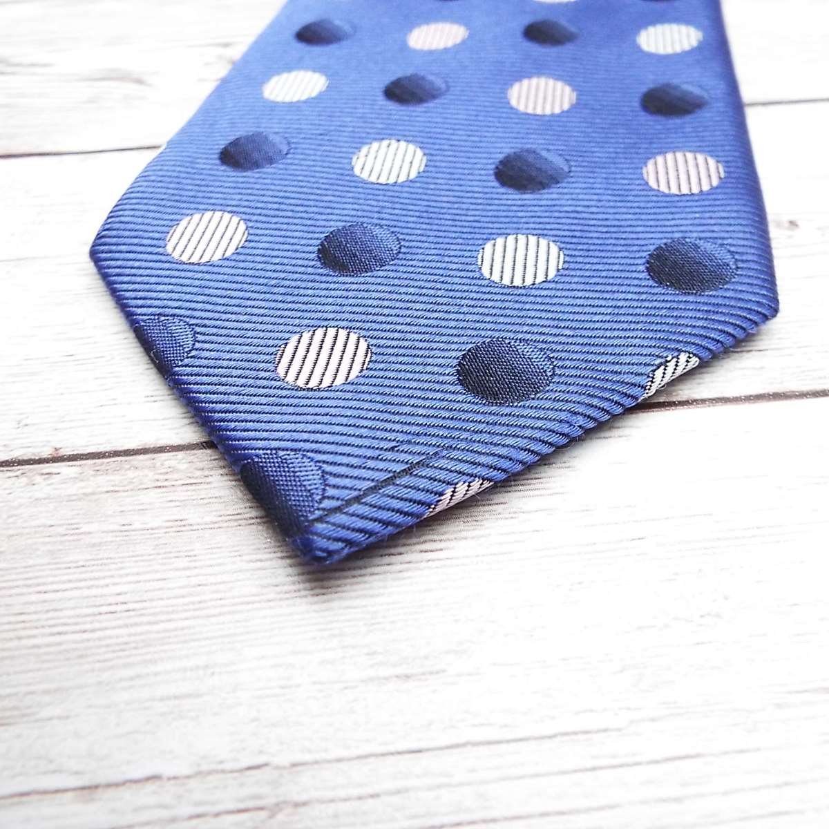 シミ/スレあり】【可愛いドット柄】オックスフォード広島屋扱い 総柄