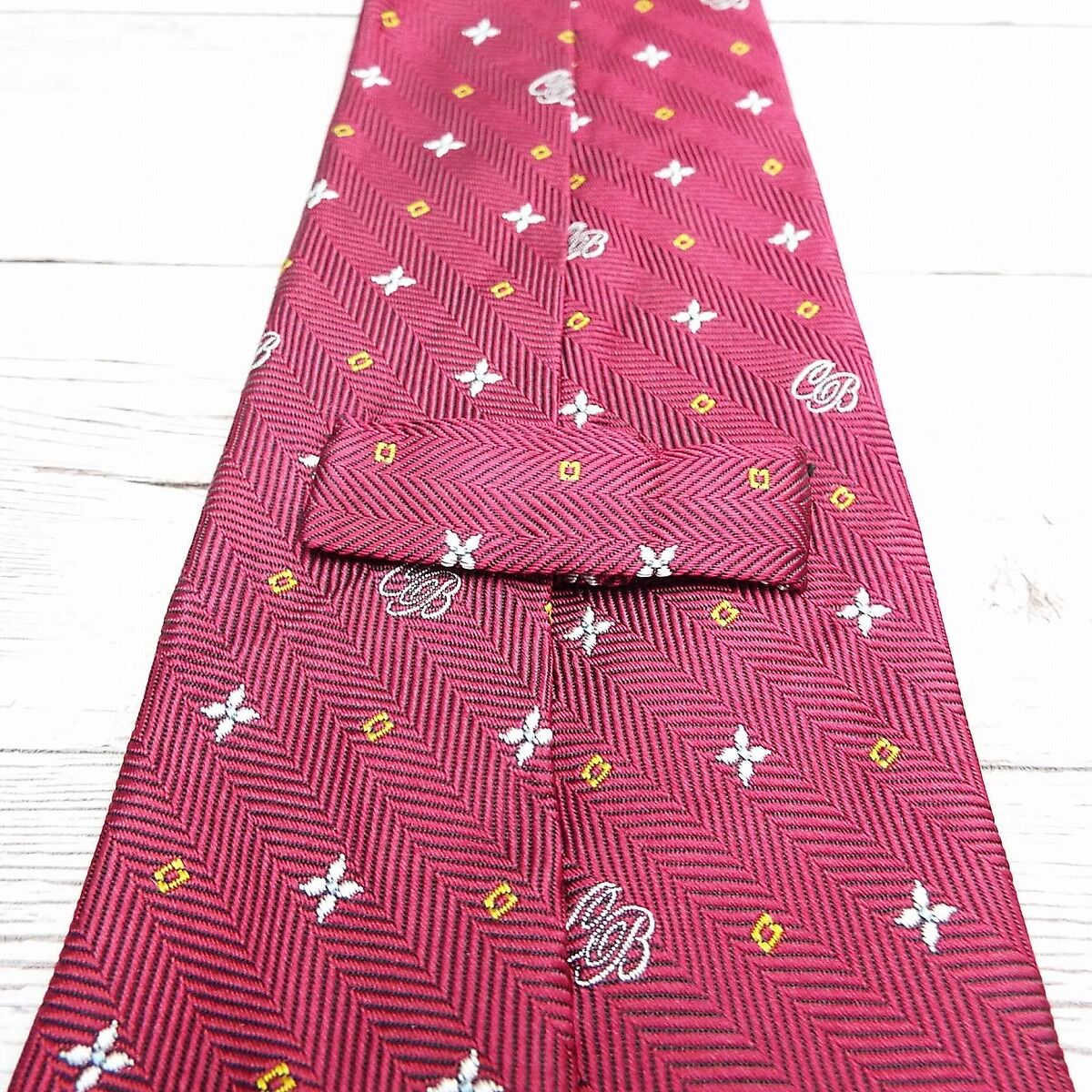 威風堂々の高級ネクタイ】CHESTER BARRIE チェスターバリー（アラ商事 