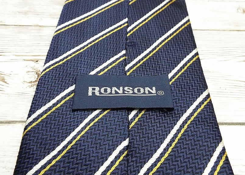 紺ブレザーとの相性◎】日本製 Ronson（オックスフォード広島屋扱い