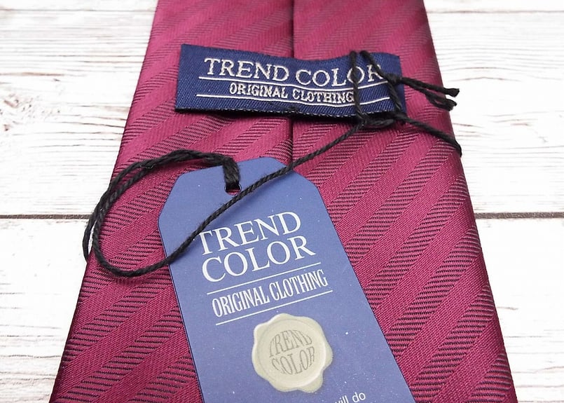上品なボルドーカラー【未使用】TREND COLOR（大門扱い）ワインレッド