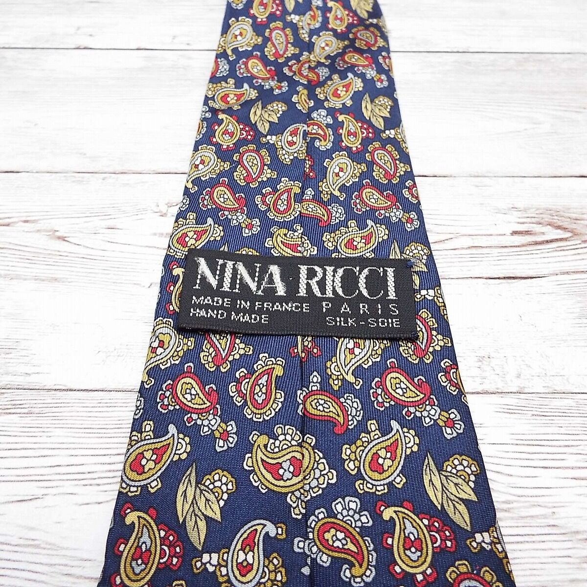 ヴィンテージネクタイ】フランス製 NINA RICCI ニナリッチ ワン