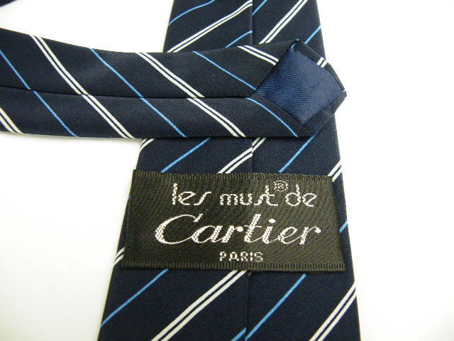 Cartier カルティエ　ネクタイ　ソリッドタイ Cartier カルティエ ネクタイ ソリッドタイ - メルカリ