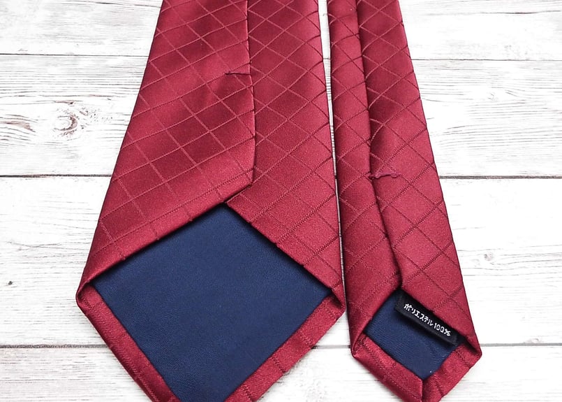 90年代ビンテージ】日本製 エーゼット スクエアパターンネクタイ