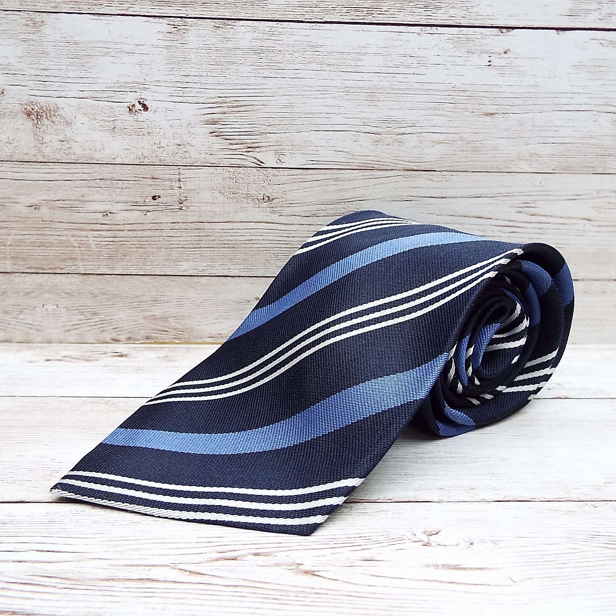 学生コスプレにも◎｜MRSITYMATE ストライプ柄ネクタイ（ネーム記載