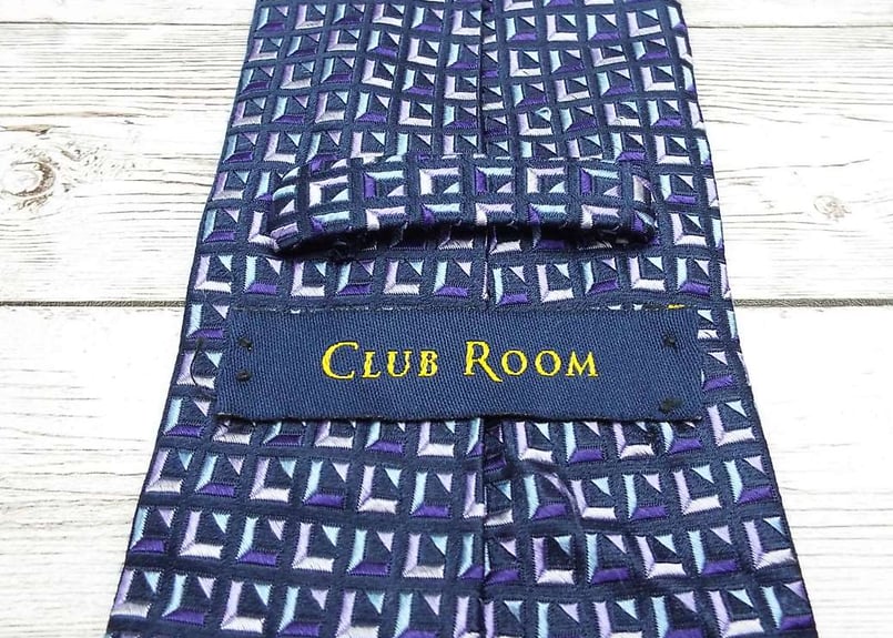 ネクタイ Club Room 当店オーナーのお勧め｜CLUB ROOM クラブルーム パターン スクエア総柄