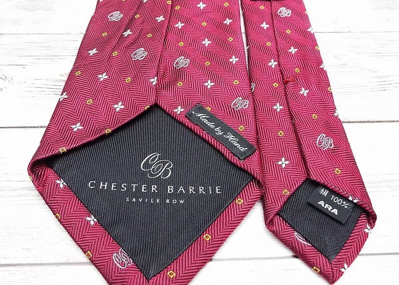 威風堂々の高級ネクタイ】CHESTER BARRIE チェスターバリー 威風堂々の高級ネクタイ】CHESTER BARRIE チェスターバリー
