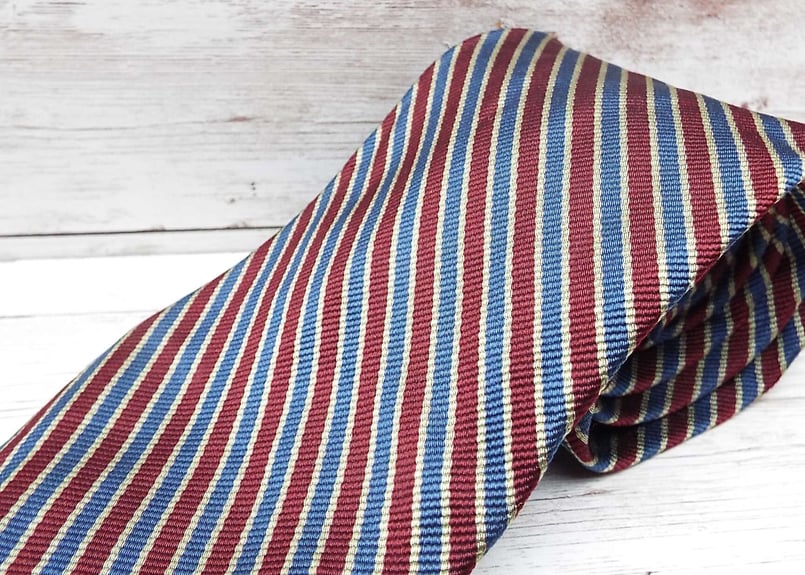 Ralph Lauren クッキークレスト ヴィンテージ ネクタイ 菱屋製 Ralph Lauren クッキークレスト ヴィンテージ ネクタイ 菱屋製